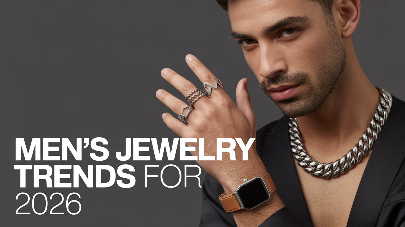 The Future Of Men’s Jewelry: 2026 Trends To Anticipate