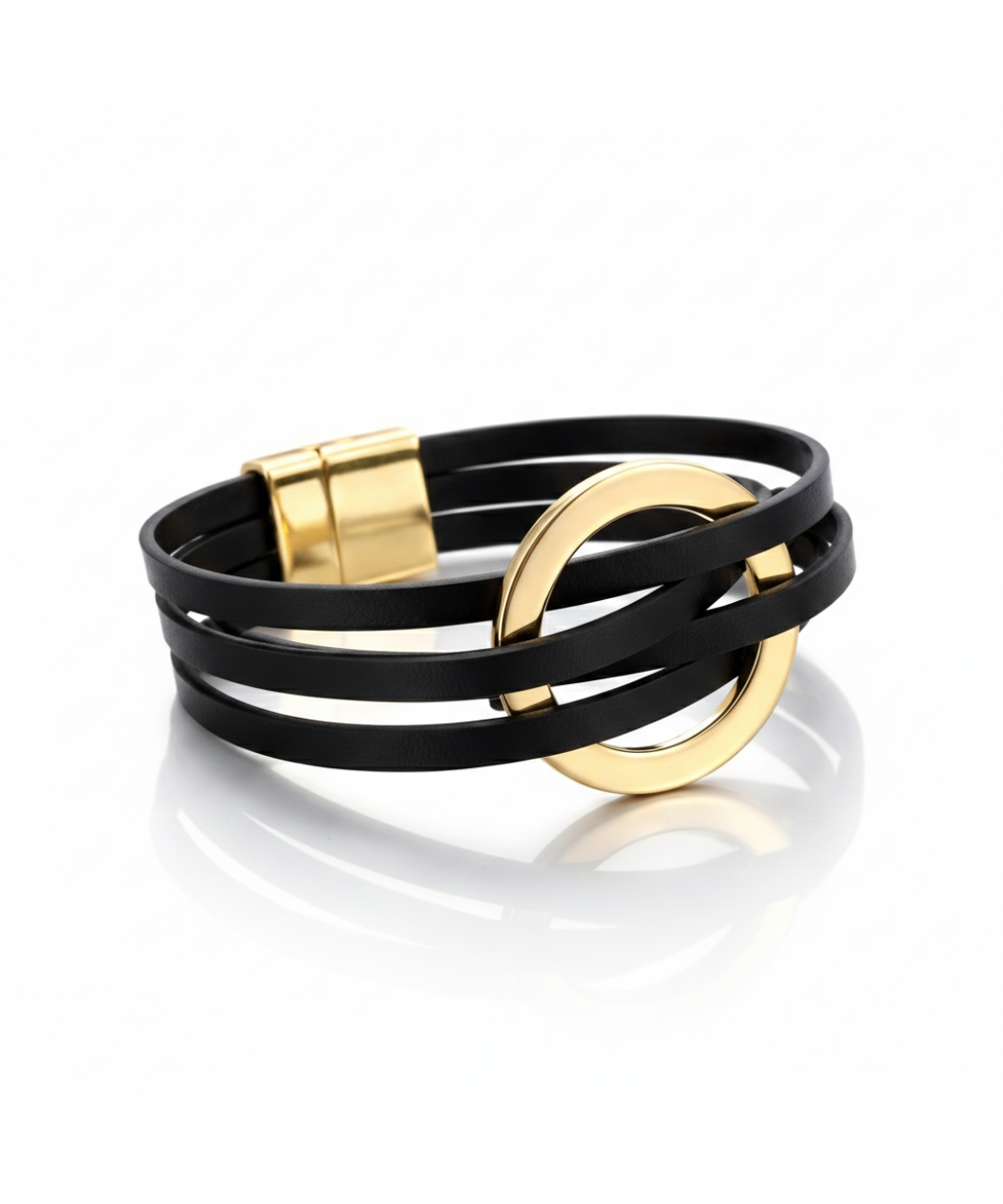 Circle Leather Bracelets